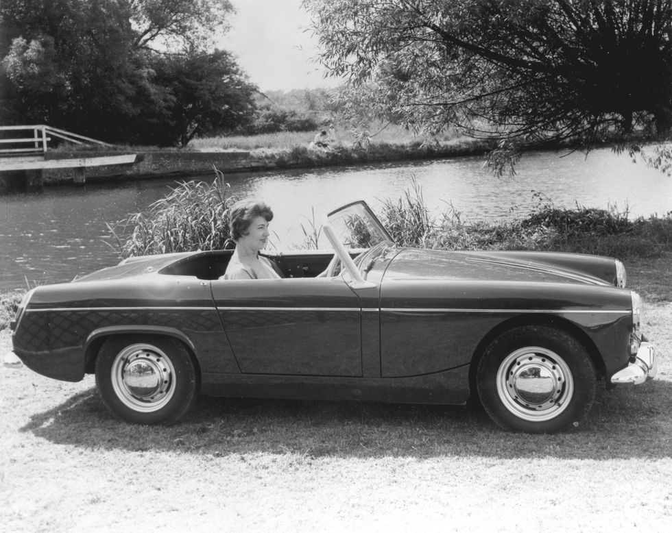 An MG Midget in 1961\u200b