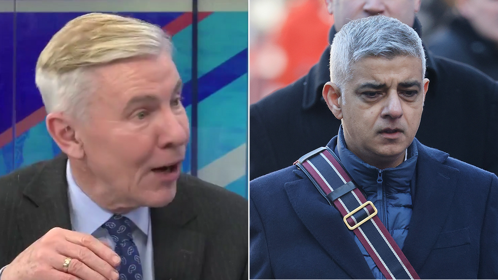 Andrew Pierce and Sadiq Khan