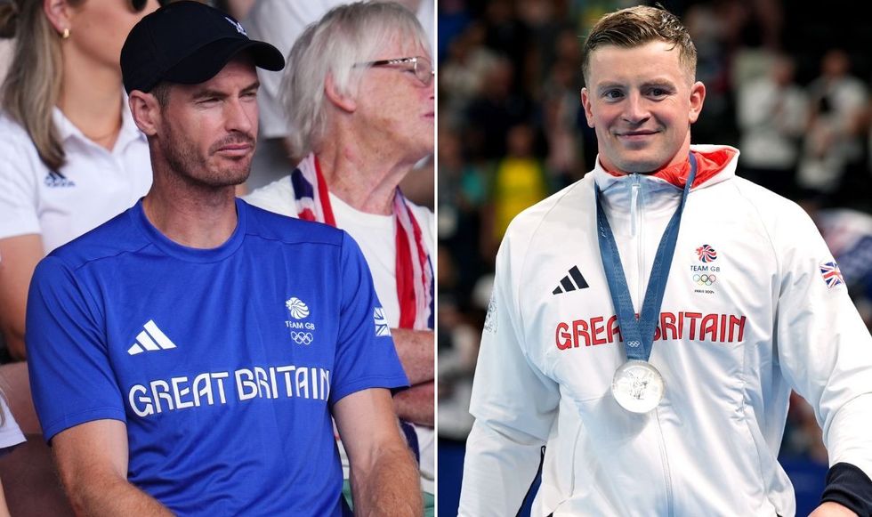 Andy Murray Adam Peaty