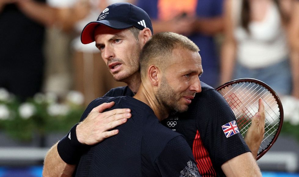 Andy Murray Dan Evans Olympics