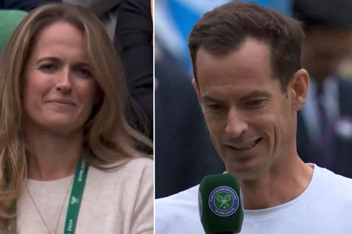 Andy Murray held back tears while talking about his wife