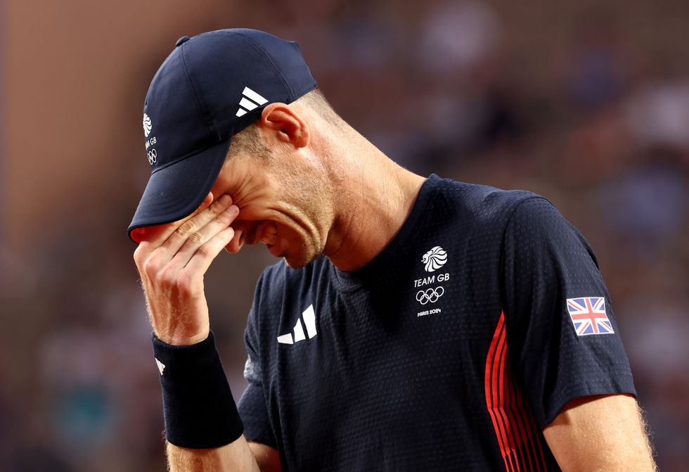 Andy Murray lost alongside Dan Evans in the quarter-finals