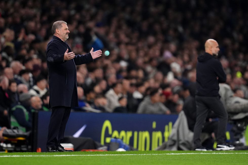 Ange Postecoglou Tottenham Man City