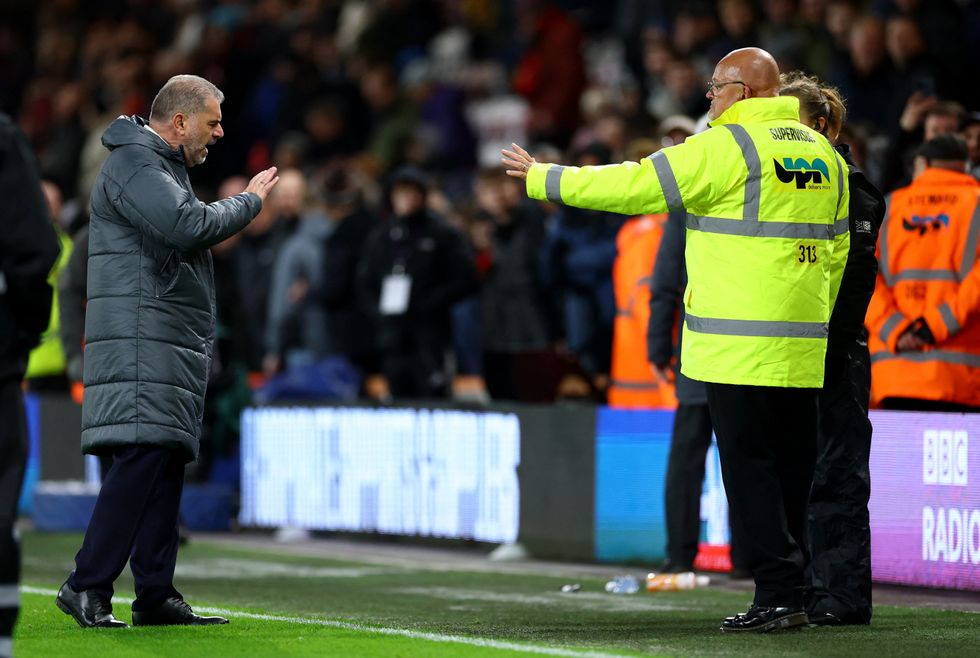 Ange Postecoglou was not happy with some comments from fans