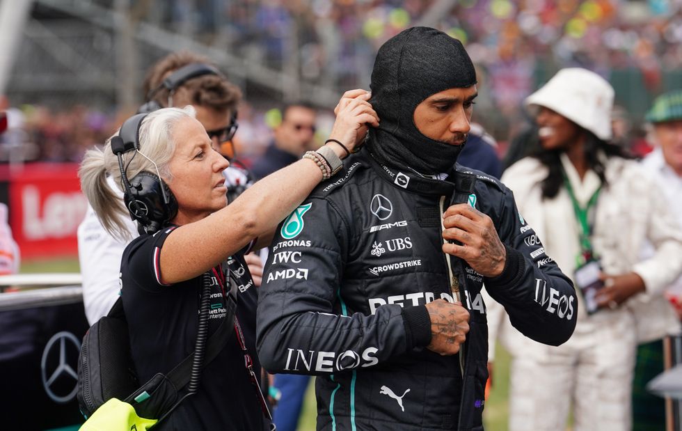 Angela Cullen was a key member of Lewis Hamilton's inner circle