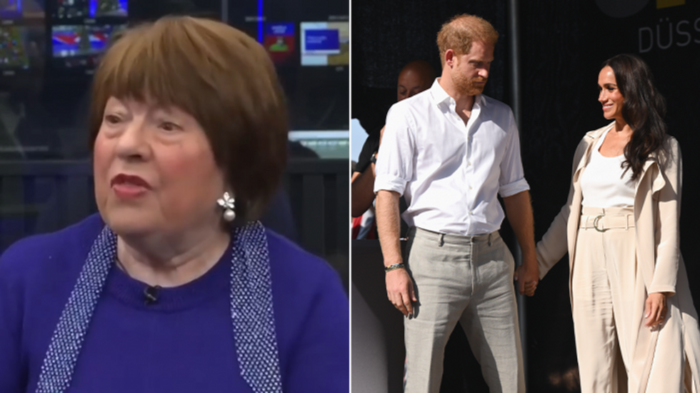 ‘Looking to pounce!’ Harry and Meghan’s eyes glued to King’s address in hunt for ‘slightest error’, claims Angela Levin