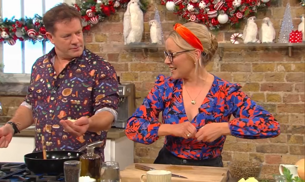 Anna Haugh and Matt Tebbutt