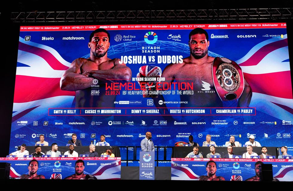 Anthony Joshua Daniel Dubois