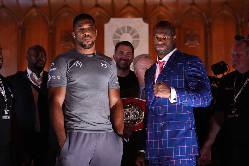 Anthony Joshua Daniel Dubois