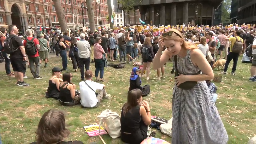 Anti-racism protesters