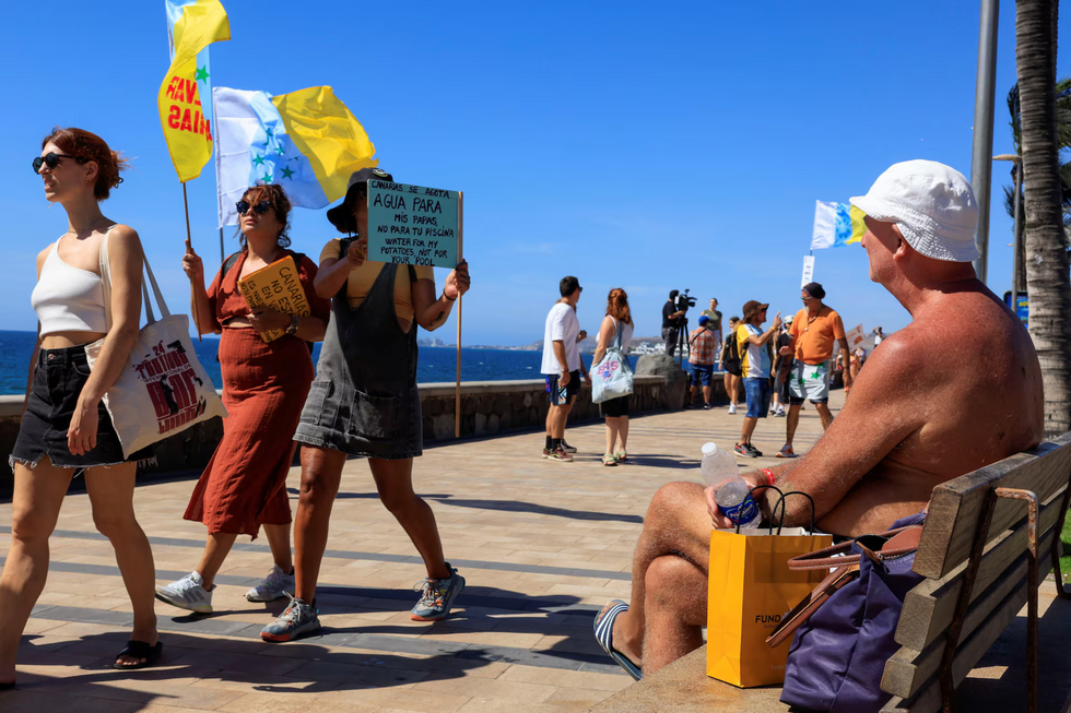 Anti-tourist protests in Spain