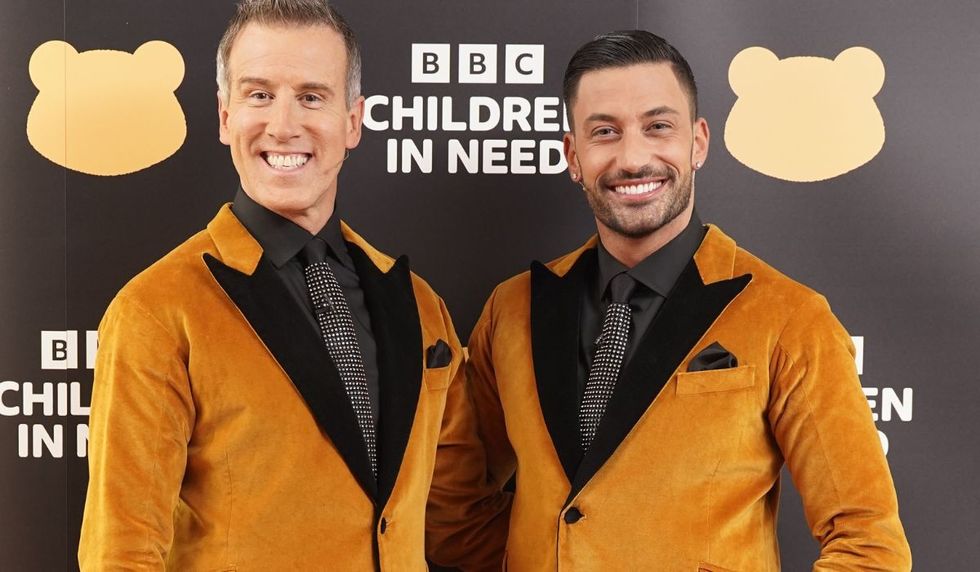 Anton Du Beke and Giovanni Pernice