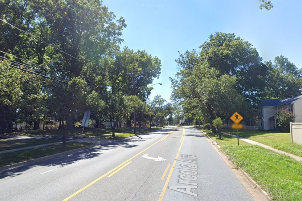 Arcola Avenue in Silver Spring, Maryland