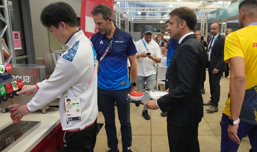 Around 60,000 meals are being eaten at the Olympic village every day