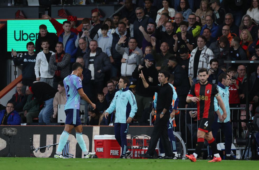 Arsenal news William Saliba Bournemouth