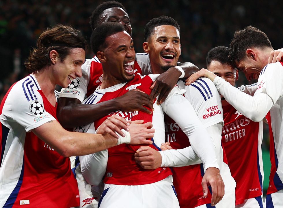 Arsenal romped to victory against Sporting Lisbon