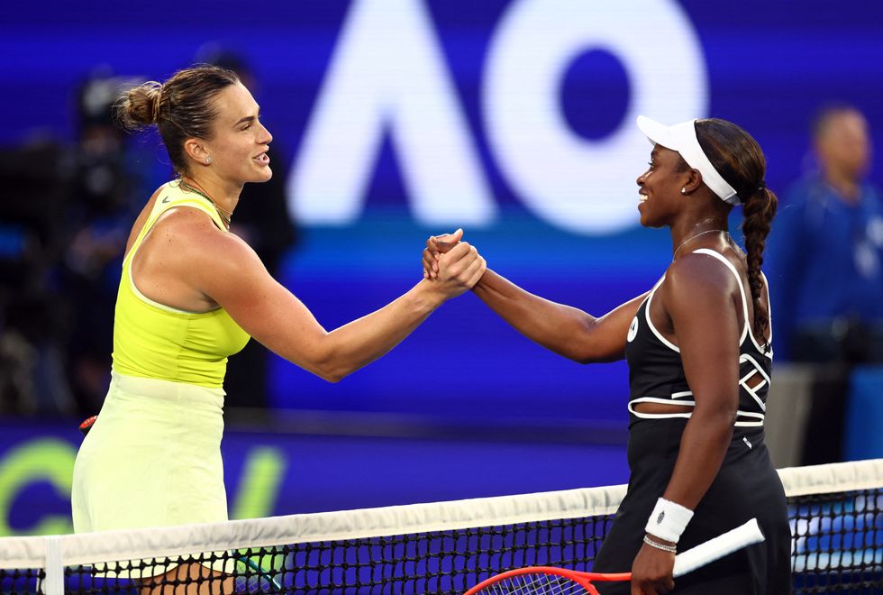 Aryna Sabalenka Sloane Stephens