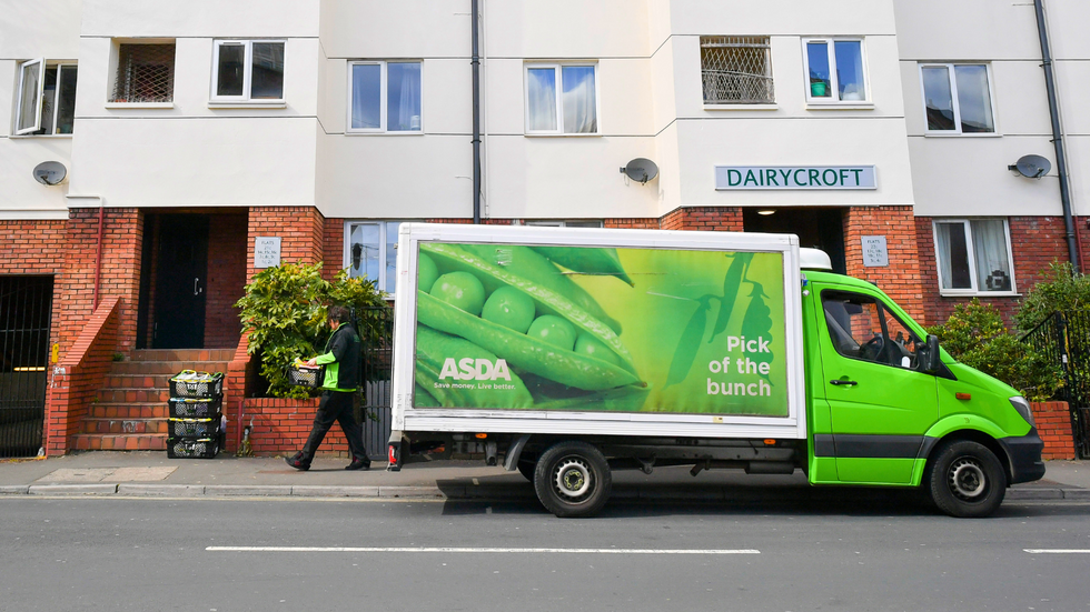 Asda delivery van