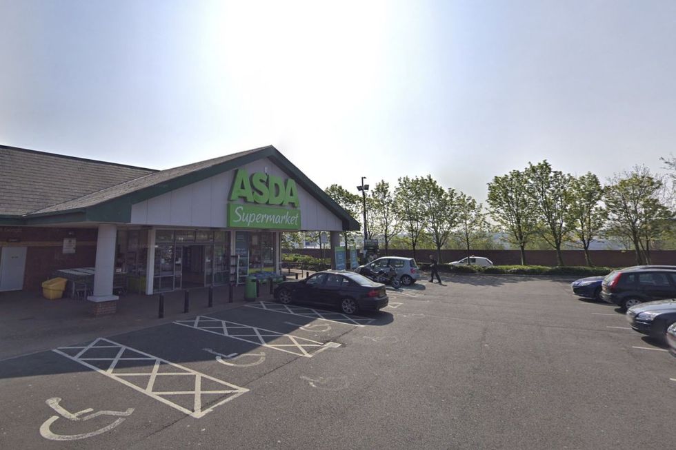 Asda security guard left with broken ankle after being run over by road rage mum