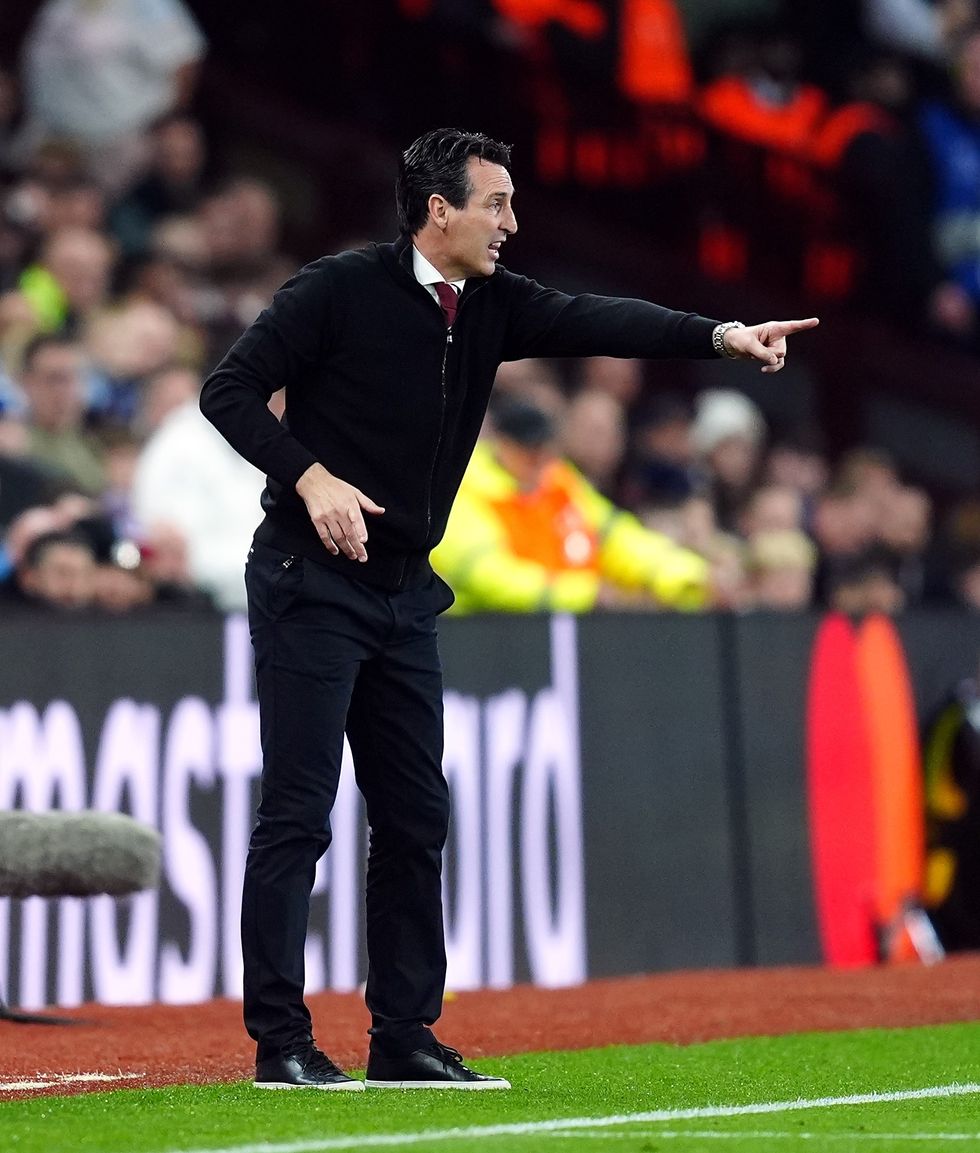 Aston Villa Unai Emery