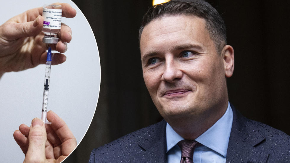 AstraZeneca vaccine/Wes Streeting