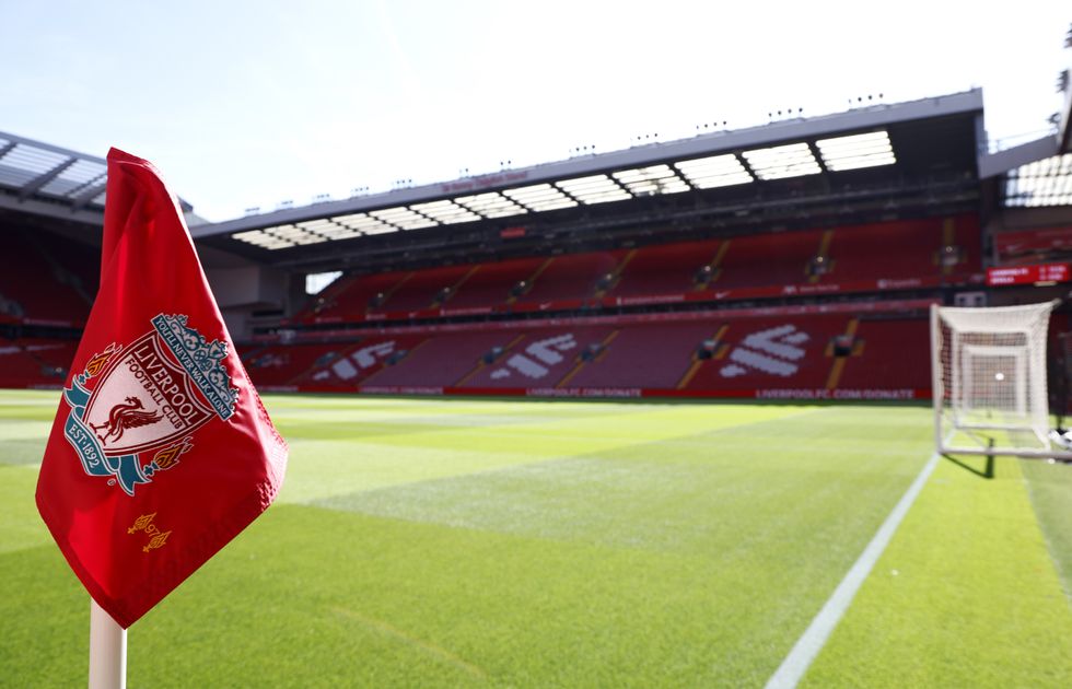 Asylum seekers were taken on a tour of Liverpool's Anfield Stadiumu200b