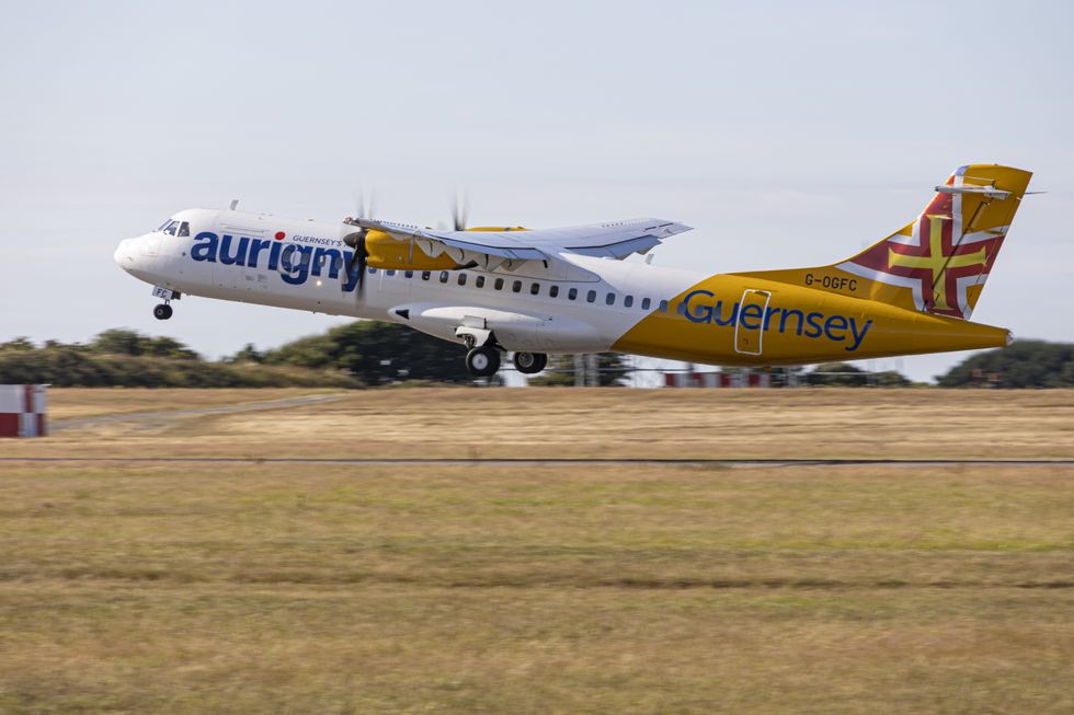 Aurigny Air plane