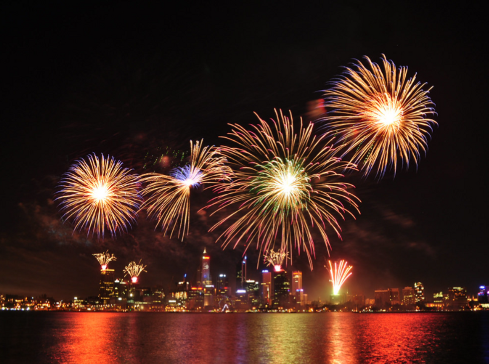 Australia Day fireworks