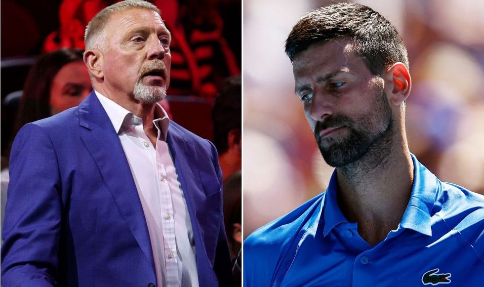 Australian Open Novak Djokovic Boris Becker