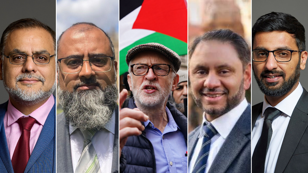 Ayoub Khan/Iqbal Mohamed/Jeremy Corbyn/Shockat Adam/Adnan Hussain