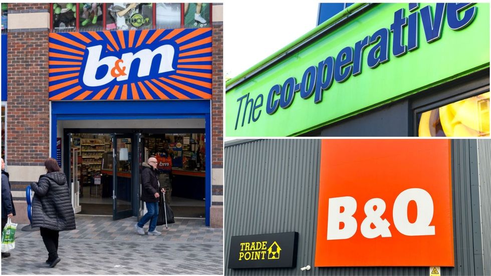 Store closures for July 2024: Full list of the B&M, B&Q and The Works locations shutting down