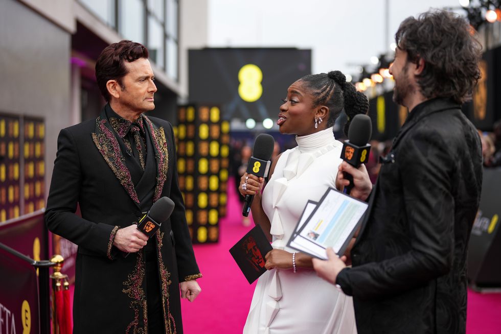 Baftas 2025 red carpet arrivals: Host David Tennant joined by big-name ...