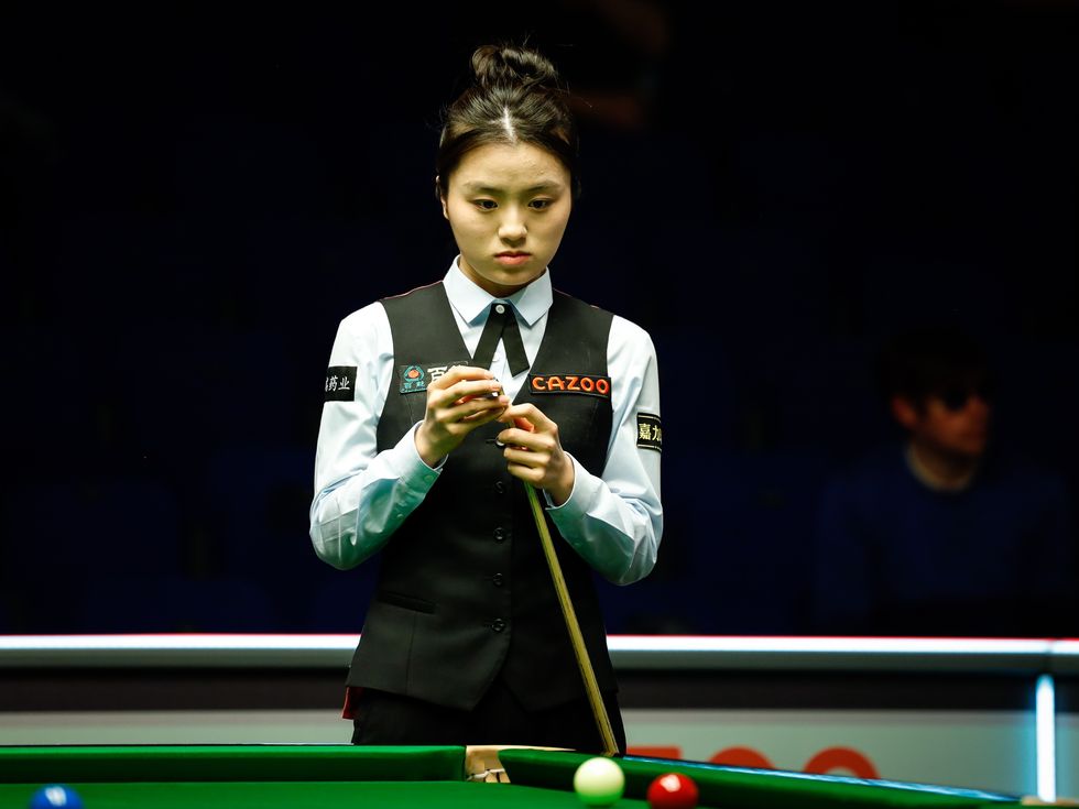 Bai Yulu made it to the final round of qualifying for the UK Championship