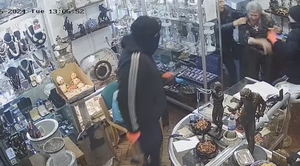 Balaclava-clad burglars stormed Towning's antiques shopu200b