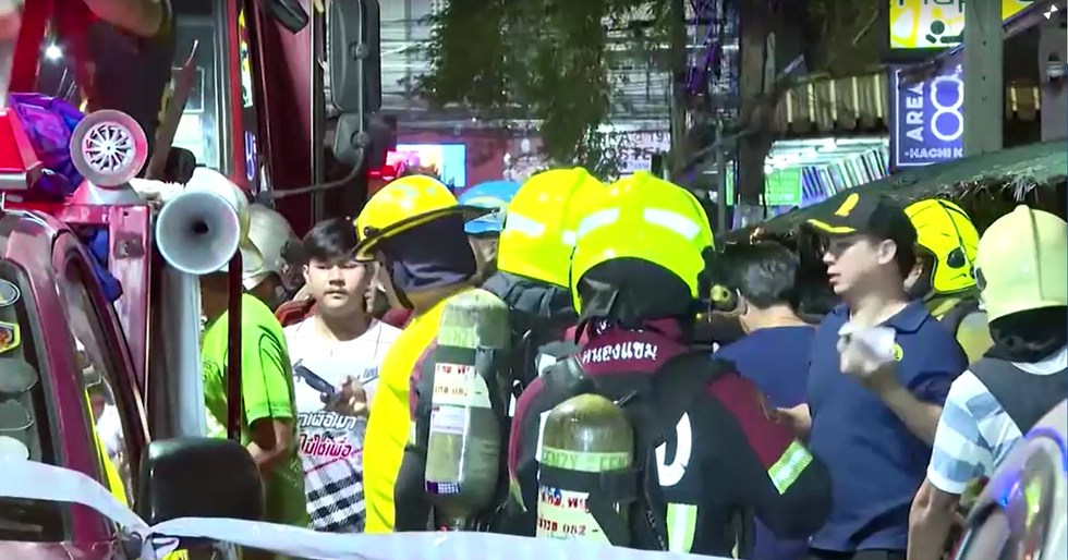 Bangkok hotel fire