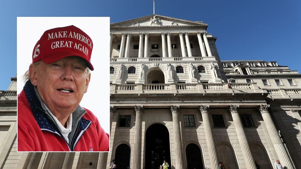 Bank of England and Donald Trump