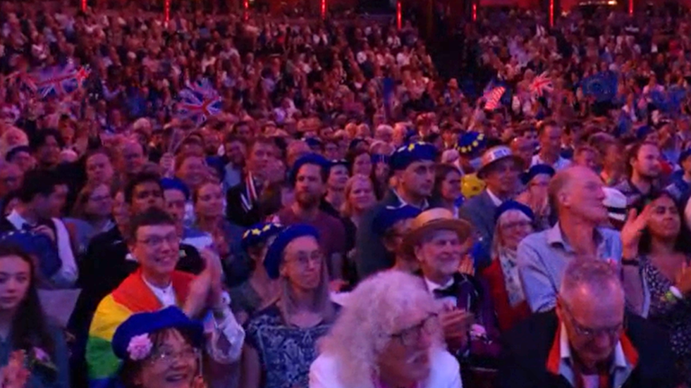 BBC Proms EU berets