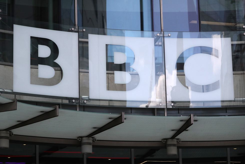 BBC sign at Broadcasting House