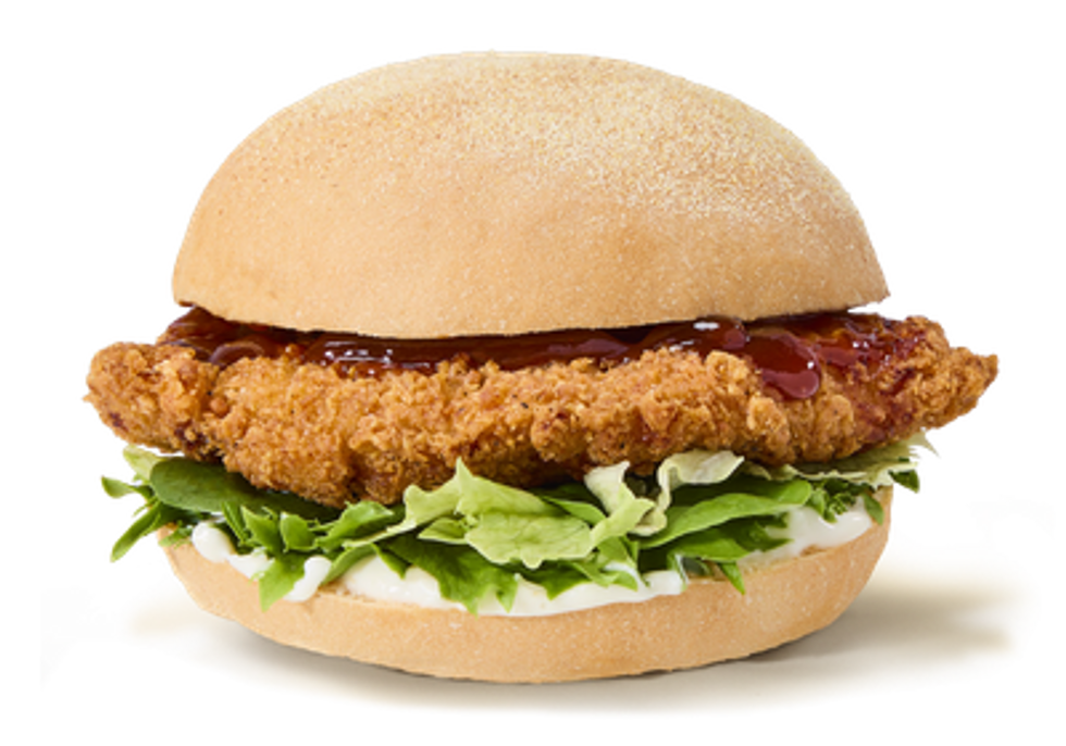 BBQ Crispy Chicken Burger