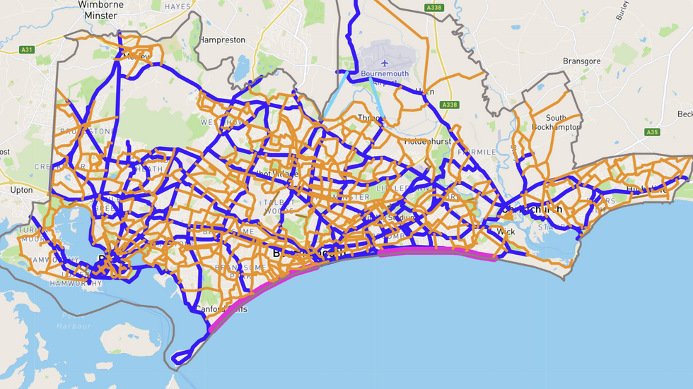 BCP Council cycle routes