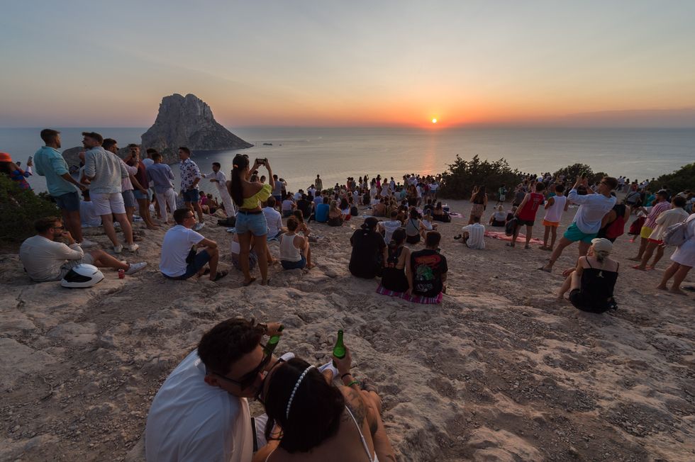 Beach in Ibiza, Spain