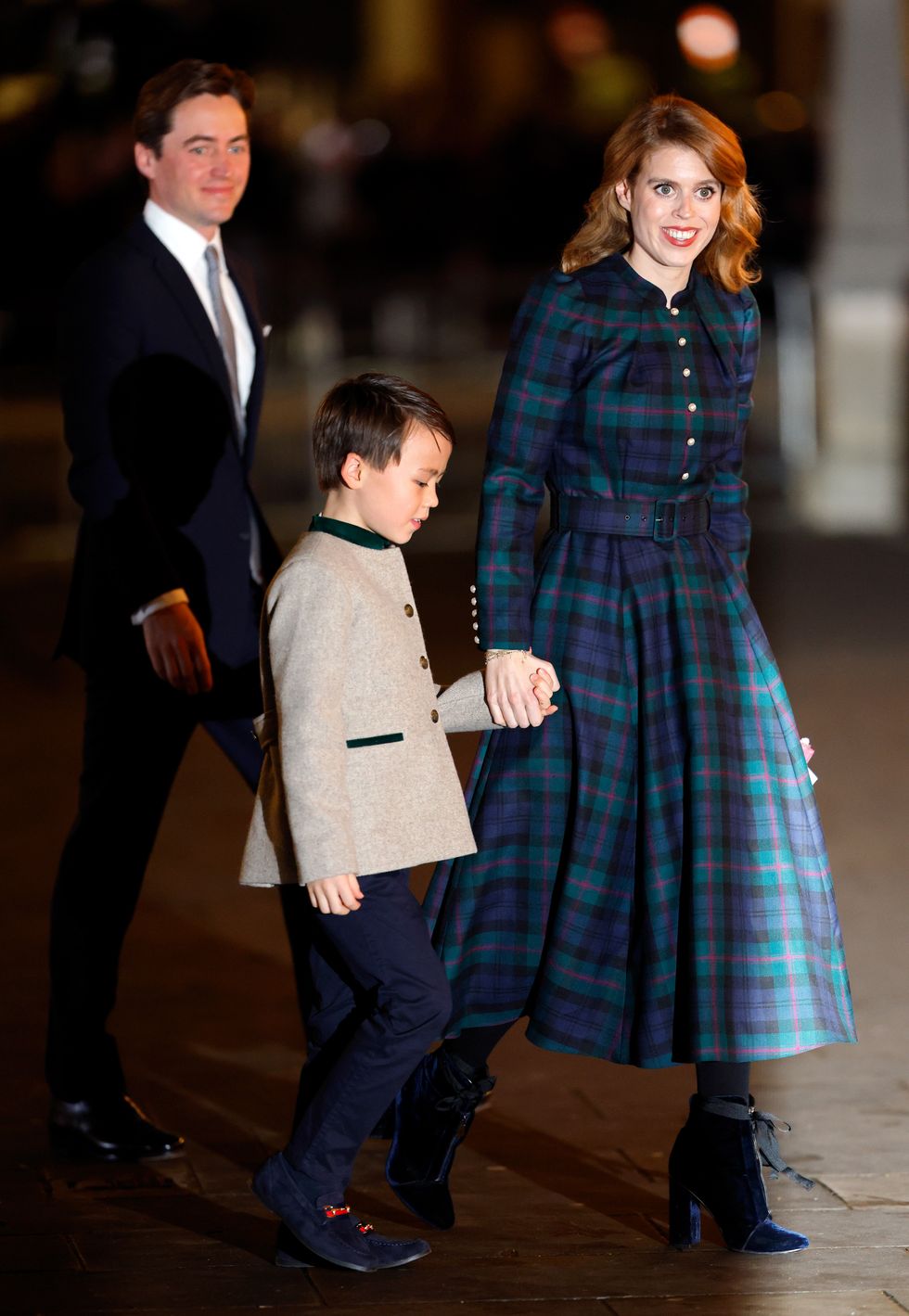 Beatrice, Edoardo and Christopher Woolf