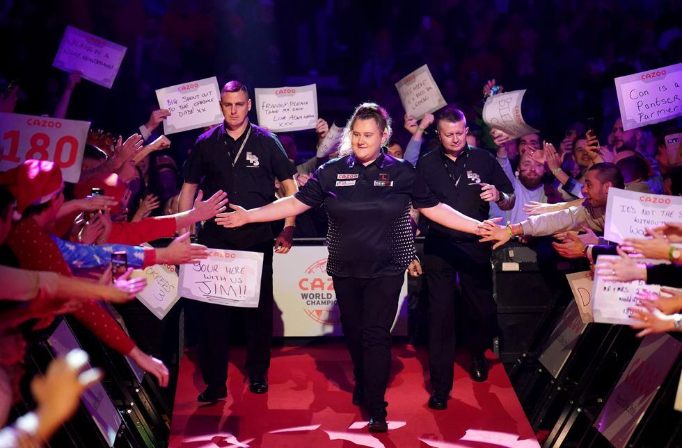 Beau Greaves hasn't played in the PDC World Darts Championship since 2022