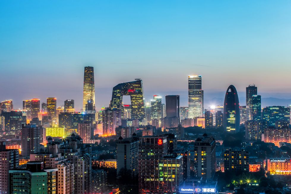 Beijing skyline