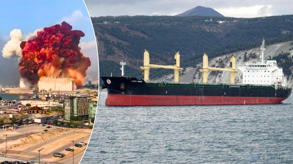 Beirut explosion/Cargo ship Ruby