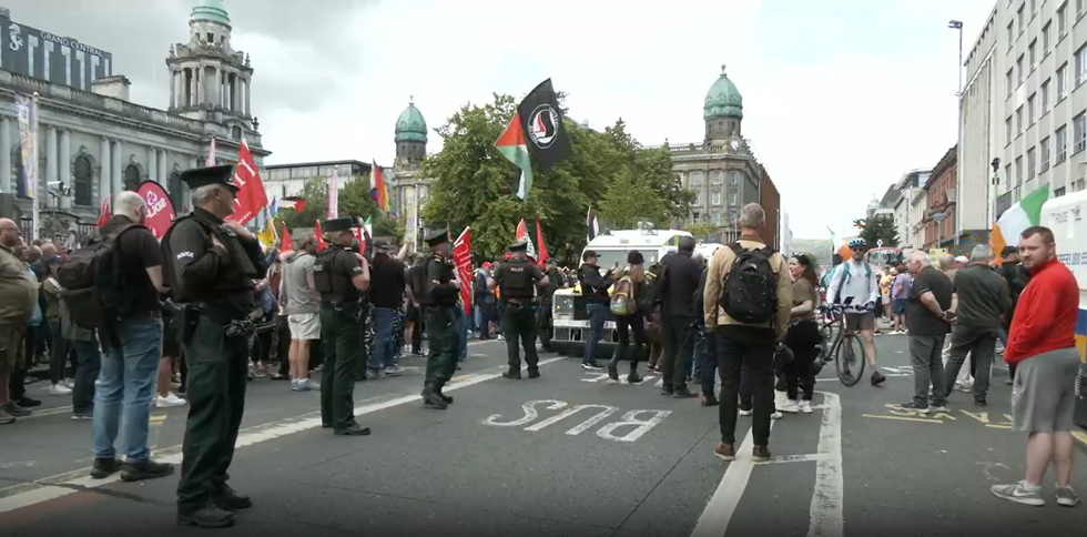 Belfast protests