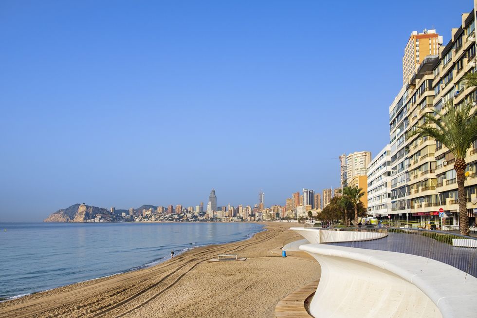 Benidorm beach