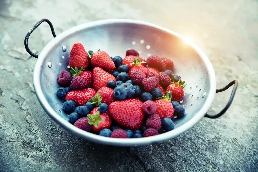 Berries in bowl