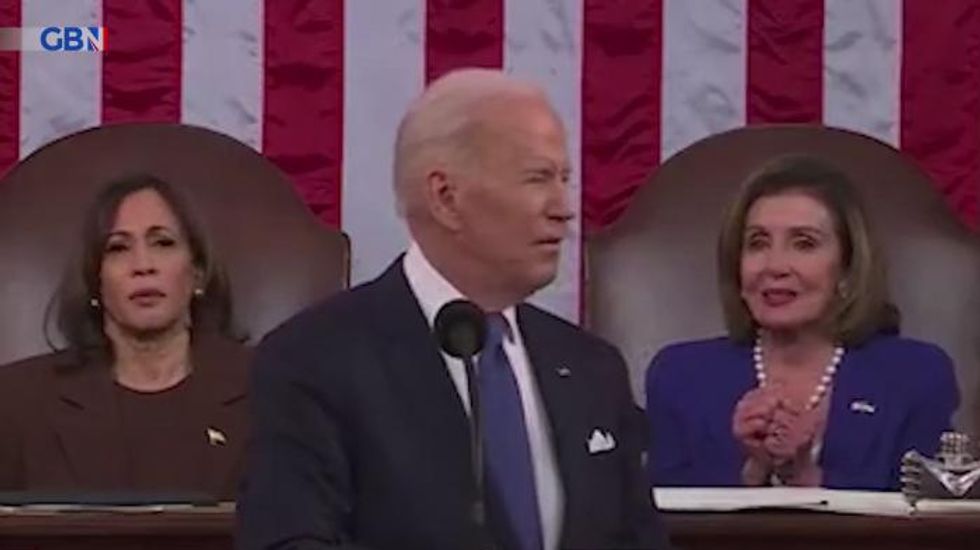 Joe Biden heckled over Afghanistan deaths in first State of the Union address