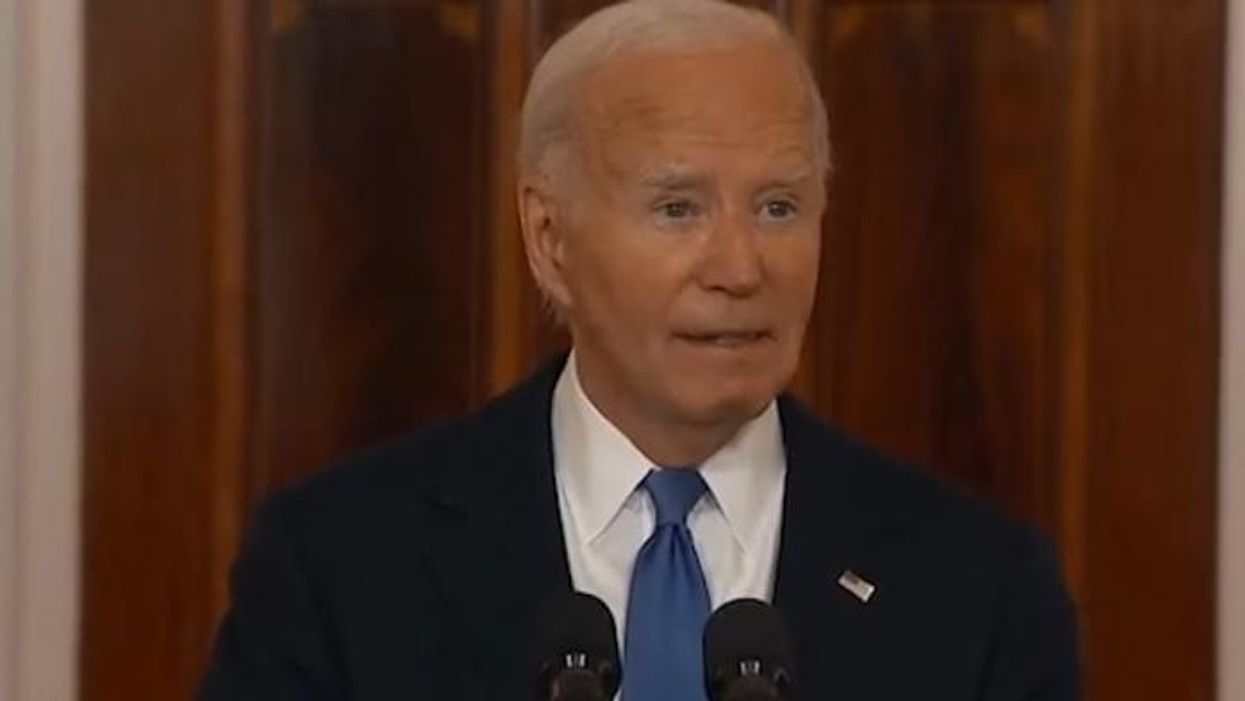Joe Biden walks out of White House press room without answering questions